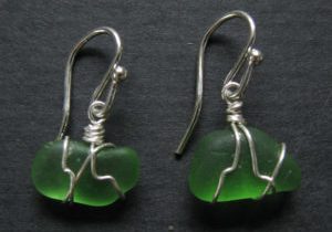 beach-glass-earrings